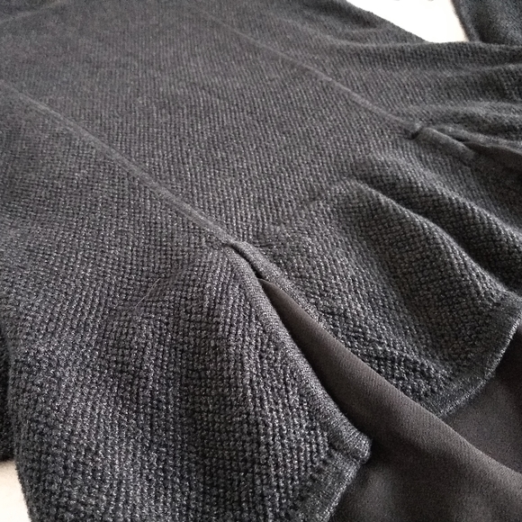 Chiffon Ruffle Knit Jacket - Picture 6 of 7